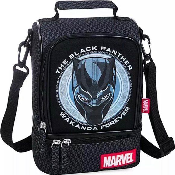 Disney Accessories Disney Store Black Panther Backpack Lunchbox Set